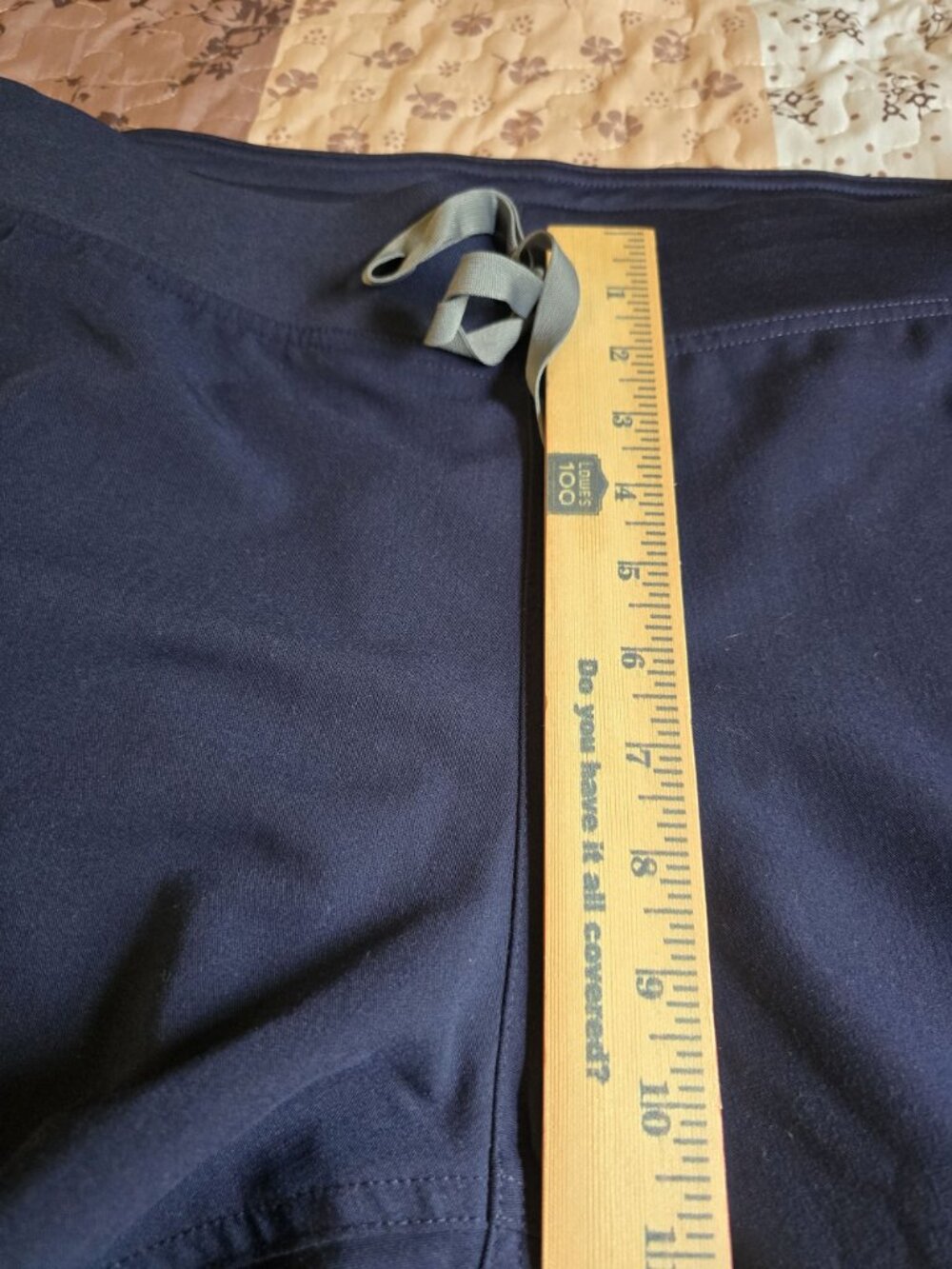 Figs Womens Livingston Navy Blue Technical Collection Scrub Pants L/P - Picture 7 of 10